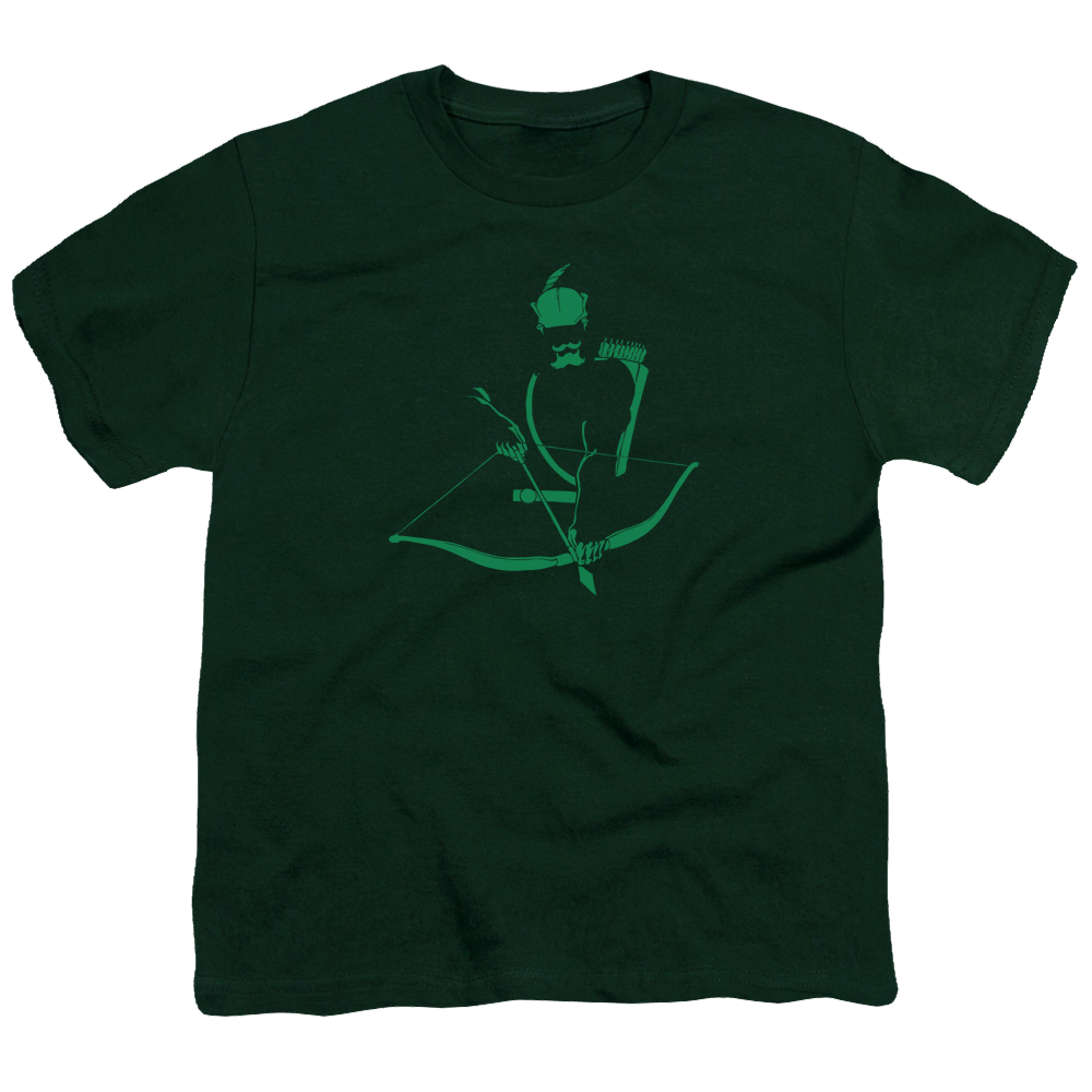 Green Arrow Arrow Min - Youth T-Shirt Youth T-Shirt (Ages 8-12) Green Arrow   