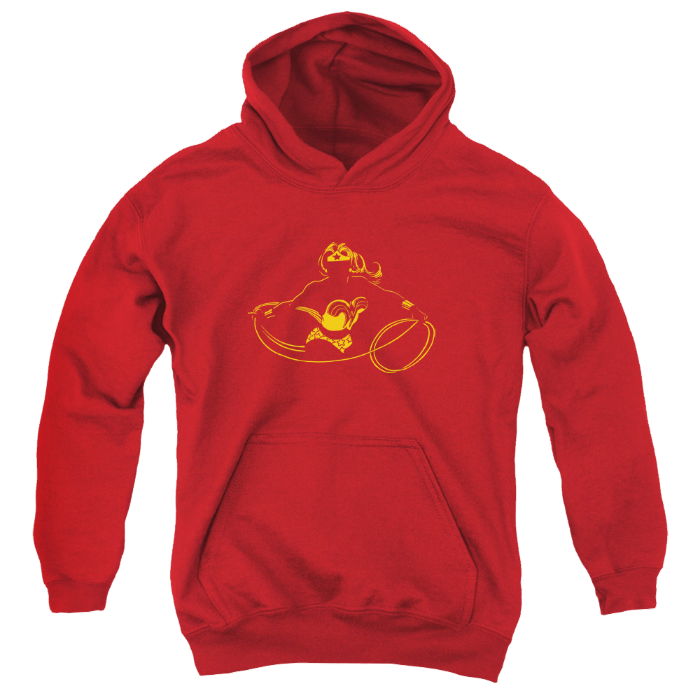 Wonder Woman Wonder Min - Youth Hoodie Youth Hoodie (Ages 8-12) Wonder Woman   