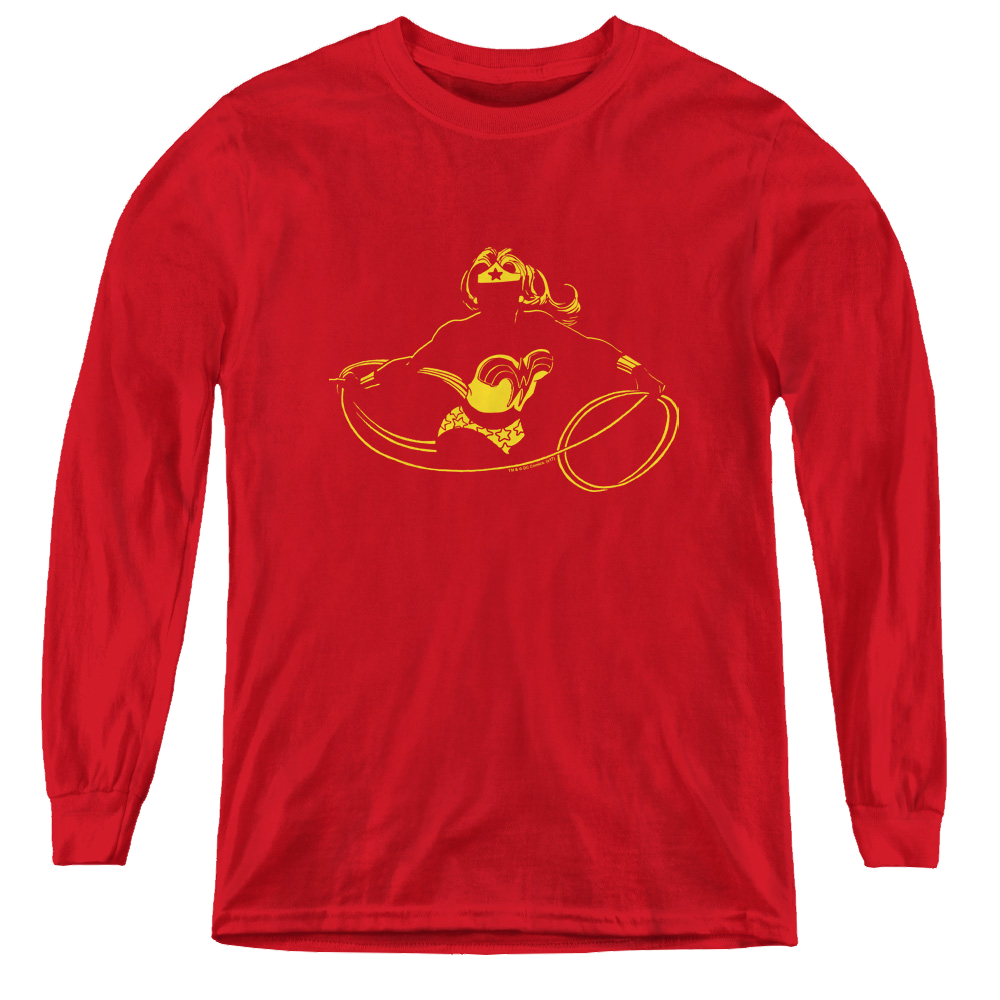 Wonder Woman Wonder Min - Youth Long Sleeve T-Shirt Youth Long Sleeve T-Shirt Wonder Woman   