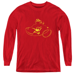 Wonder Woman Wonder Min - Youth Long Sleeve T-Shirt Youth Long Sleeve T-Shirt Wonder Woman   
