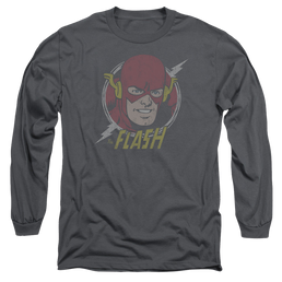 Flash, The Vintage Voltage - Men's Long Sleeve T-Shirt Men's Long Sleeve T-Shirt The Flash   