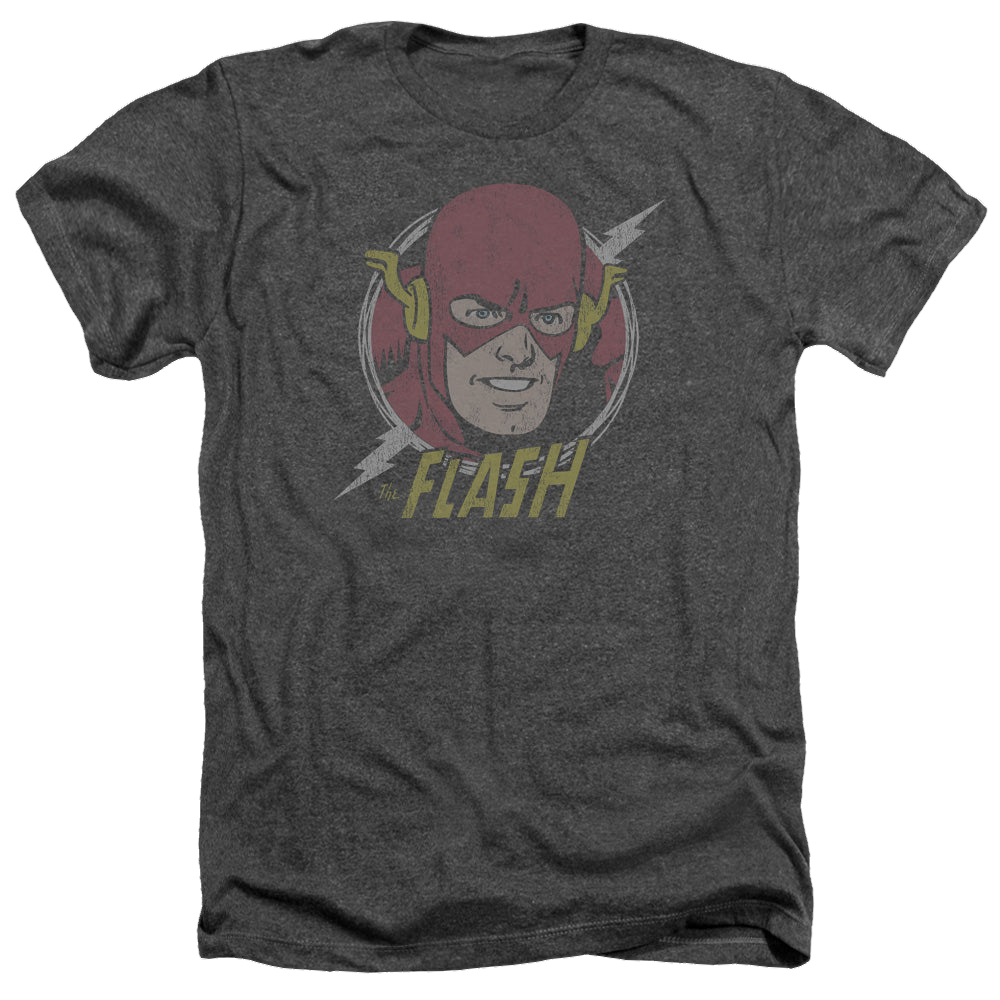 Flash, The Vintage Voltage - Men's Heather T-Shirt Men's Heather T-Shirt The Flash   