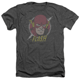 Flash, The Vintage Voltage - Men's Heather T-Shirt Men's Heather T-Shirt The Flash   