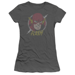 Flash, The Vintage Voltage - Juniors T-Shirt Juniors T-Shirt The Flash   
