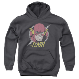 Flash, The Vintage Voltage - Youth Hoodie Youth Hoodie (Ages 8-12) The Flash   