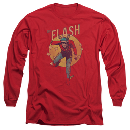 Flash, The Circle & Stars - Men's Long Sleeve T-Shirt Men's Long Sleeve T-Shirt The Flash   