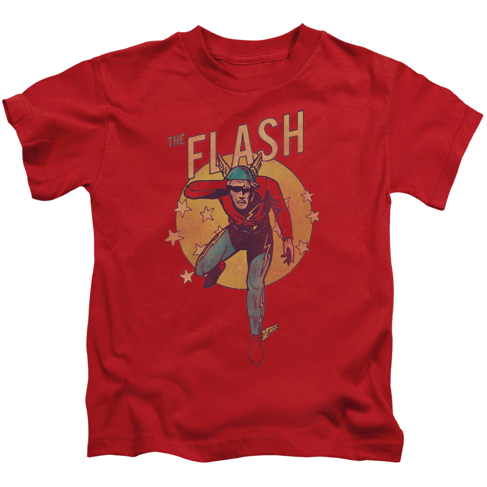 Flash, The Circle & Stars - Kid's T-Shirt Kid's T-Shirt (Ages 4-7) The Flash   
