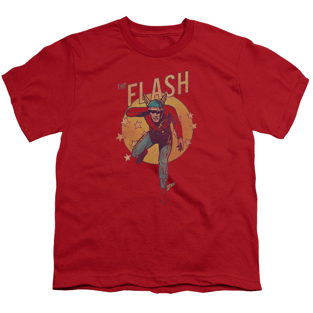 Flash, The Circle & Stars - Youth T-Shirt Youth T-Shirt (Ages 8-12) The Flash   