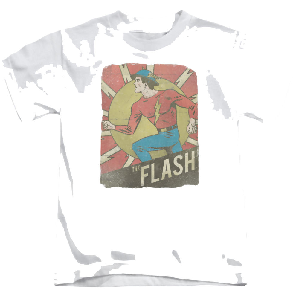 Flash, The Tattered Poster - Kid's T-Shirt Kid's T-Shirt (Ages 4-7) The Flash   