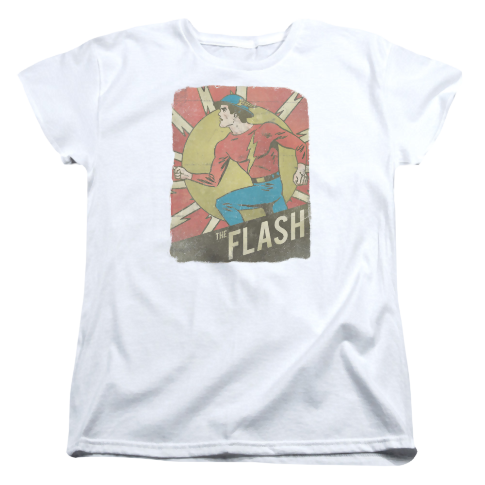 Flash, The Tattered Poster - Women's T-Shirt Women's T-Shirt The Flash   