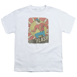 Flash, The Tattered Poster - Youth T-Shirt Youth T-Shirt (Ages 8-12) The Flash   