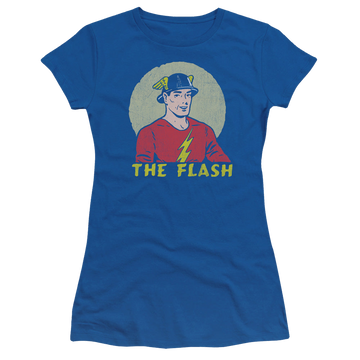 Royal juniors t-shirt with The Flash Faded Circle graphic
