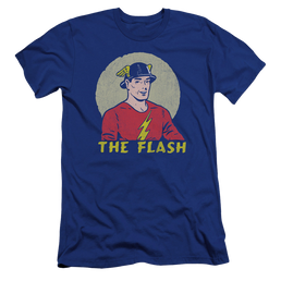 Flash, The Faded Circle - Men's Premium Slim Fit T-Shirt Men's Premium Slim Fit T-Shirt The Flash   