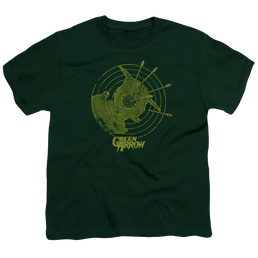Green Arrow Always On Target - Youth T-Shirt Youth T-Shirt (Ages 8-12) Green Arrow   