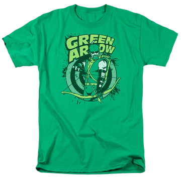 DC Comics On Target - Men's Regular Fit T-Shirt Men's Regular Fit T-Shirt Green Arrow   