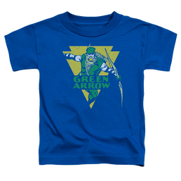 Green Arrow Distressed Arrow - Kid's T-Shirt Kid's T-Shirt (Ages 4-7) Green Arrow   