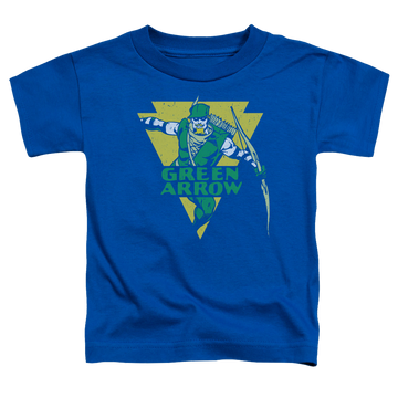 Green Arrow Distressed Arrow - Kid's T-Shirt Kid's T-Shirt (Ages 4-7) Green Arrow   