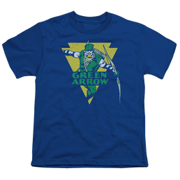 Green Arrow Distressed Arrow - Youth T-Shirt Youth T-Shirt (Ages 8-12) Green Arrow   