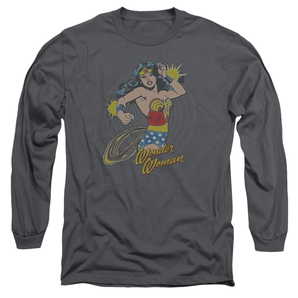 DC Comics Spinning - Men's Long Sleeve T-Shirt Men's Long Sleeve T-Shirt DC Comics   