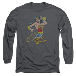 DC Comics Spinning - Men's Long Sleeve T-Shirt Men's Long Sleeve T-Shirt DC Comics   