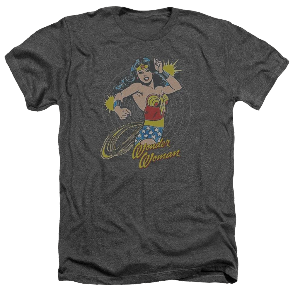 DC Comics Spinning - Men's Heather T-Shirt Men's Heather T-Shirt DC Comics   