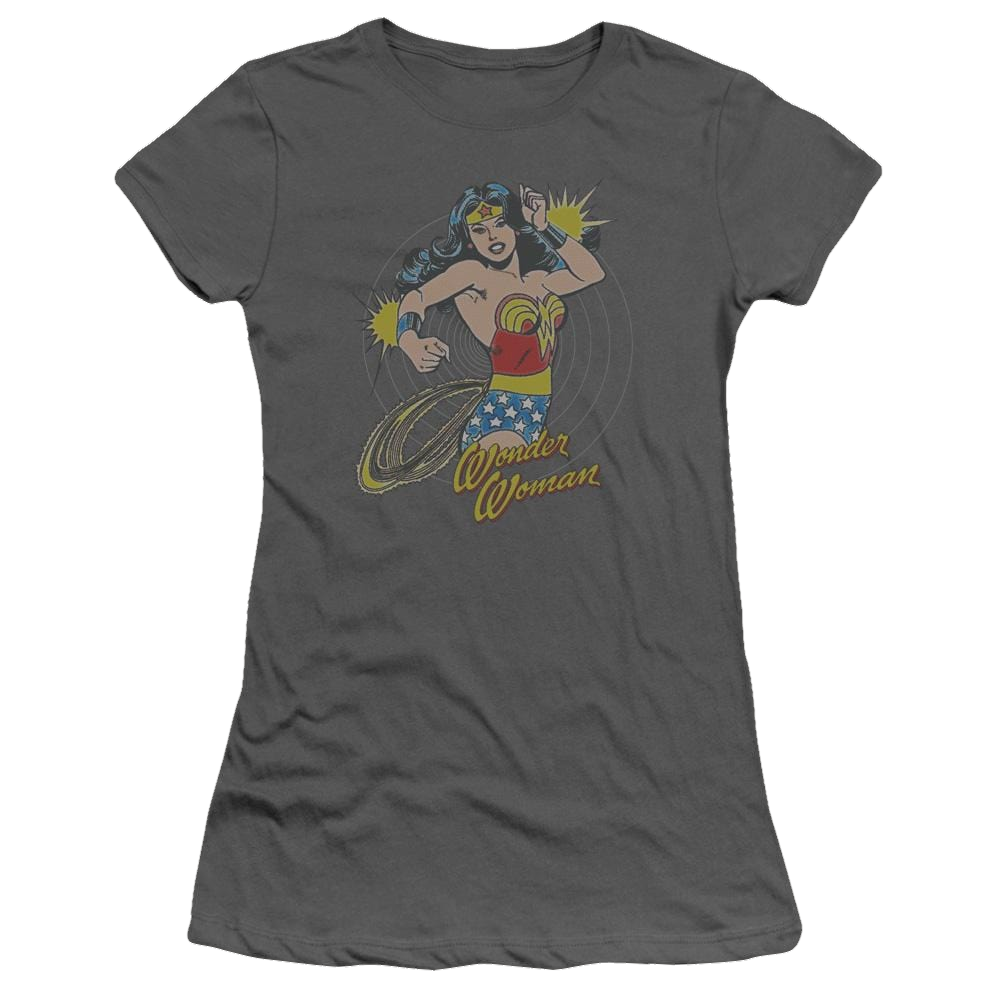 DC Comics Spinning - Juniors T-Shirt Juniors T-Shirt DC Comics   