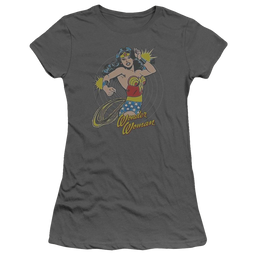 DC Comics Spinning - Juniors T-Shirt Juniors T-Shirt DC Comics   