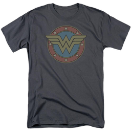DC Comics Ww Vintage Emblem - Men's Regular Fit T-Shirt Men's Regular Fit T-Shirt DC Comics   