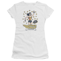 DC Comics Action Figure - Juniors T-Shirt Juniors T-Shirt Wonder Woman   