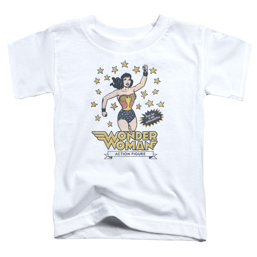 Wonder Woman Action Figure - Toddler T-Shirt Toddler T-Shirt Wonder Woman   