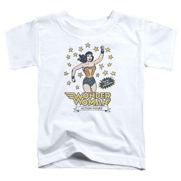 Wonder Woman Action Figure - Toddler T-Shirt Toddler T-Shirt Wonder Woman   
