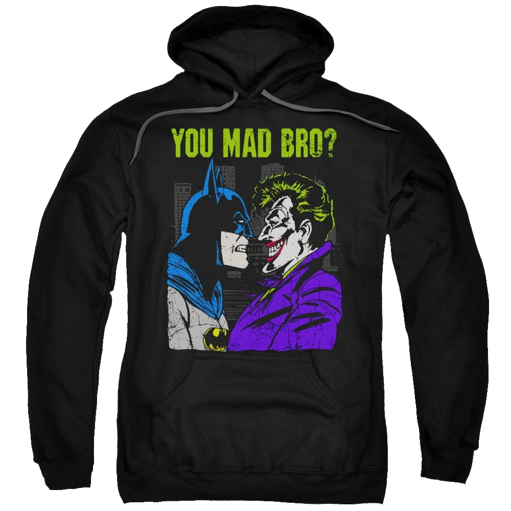 DC Comics Mad Bro - Pullover Hoodie Pullover Hoodie Joker   