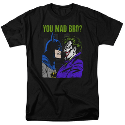 DC Comics Mad Bro - Men's Regular Fit T-Shirt Men's Regular Fit T-Shirt Joker   