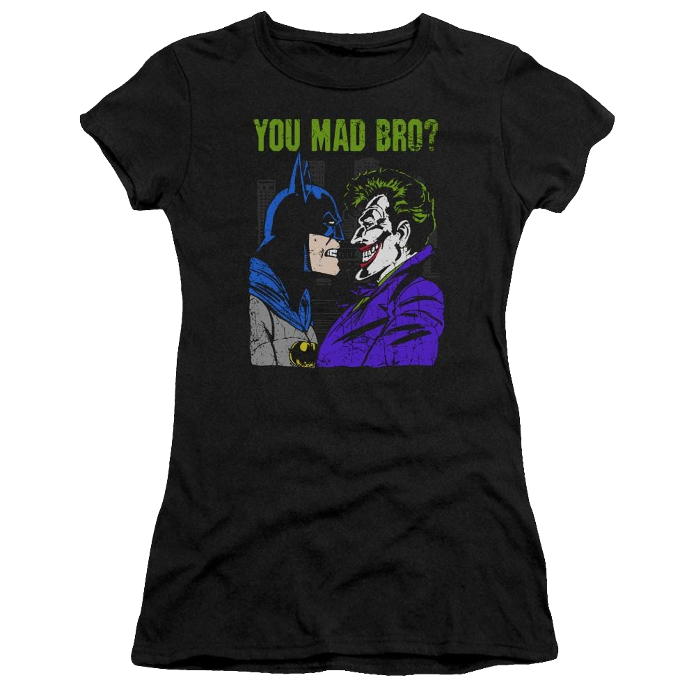 DC Comics Mad Bro - Juniors T-Shirt Juniors T-Shirt Joker   