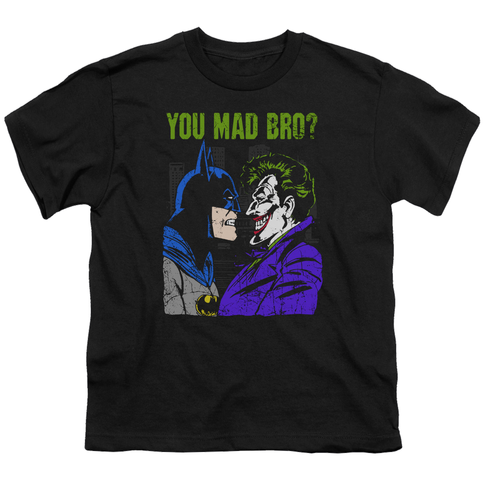 Joker, The Mad Bro - Youth T-Shirt Youth T-Shirt (Ages 8-12) Joker   