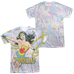 DC Comics Wonder Collage Men's All Over Print T-Shirt Men's All-Over Print T-Shirt Wonder Woman   