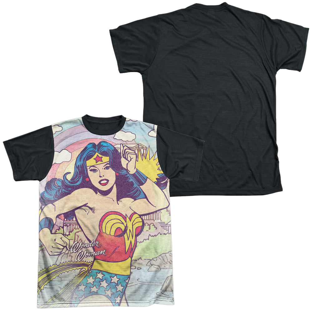 Wonder Woman Hometown Girl - Men's Black Back T-Shirt Men's Black Back T-Shirt Wonder Woman   