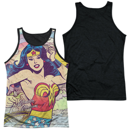 Wonder Woman Hometown Girl - Men's Black Back Tank Top Men's Black Back Tank Wonder Woman   
