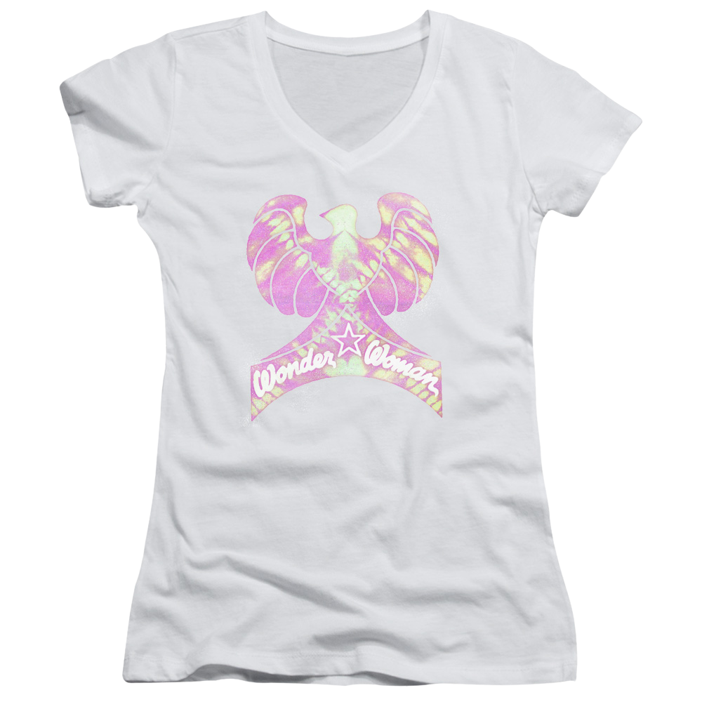 DC Comics Wonder Bird - Juniors V-Neck T-Shirt Juniors V-Neck T-Shirt Wonder Woman   