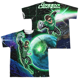 Green Lantern Gl In Space (Front/Back Print) - Youth All-Over Print T-Shirt Youth All-Over Print T-Shirt (Ages 8-12) Green Lantern   