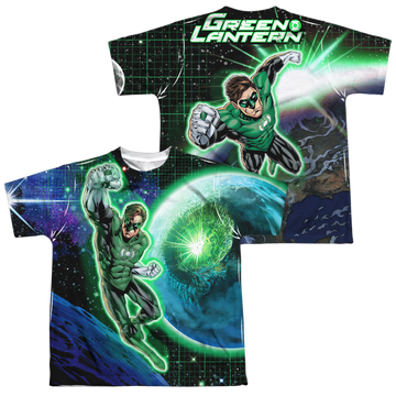 Green Lantern Gl In Space youth all-over print t-shirt for ages 8 to 12