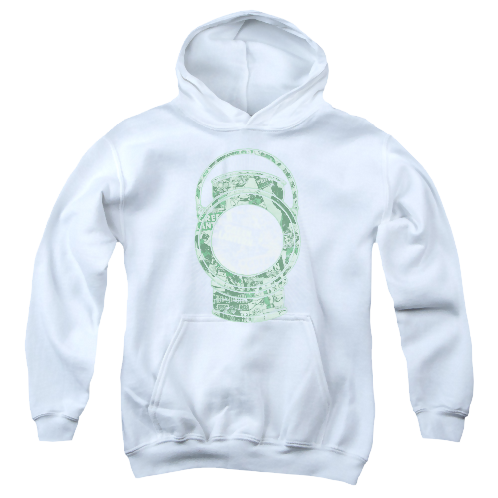 Green Lantern Lantern Cover - Youth Hoodie Youth Hoodie (Ages 8-12) Green Lantern   