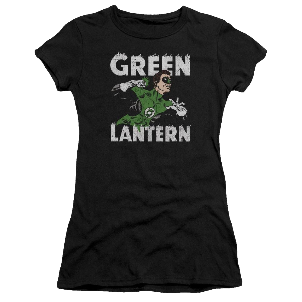 DC Comics Hal Power - Juniors T-Shirt Juniors T-Shirt Green Lantern   