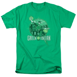 DC Comics City Power - Men's Regular Fit T-Shirt Men's Regular Fit T-Shirt Green Lantern   