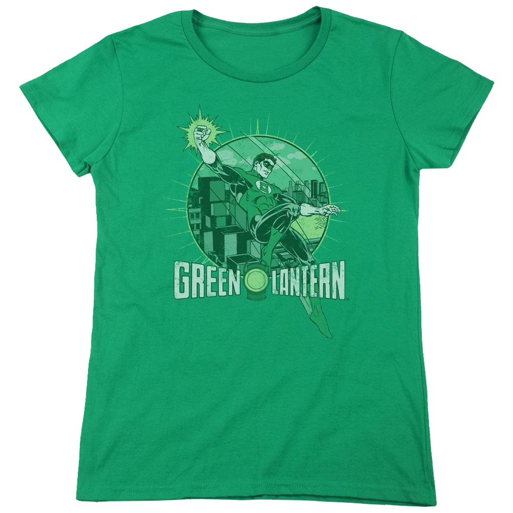 DC Comics City Power - Women's T-Shirt Women's T-Shirt Green Lantern   