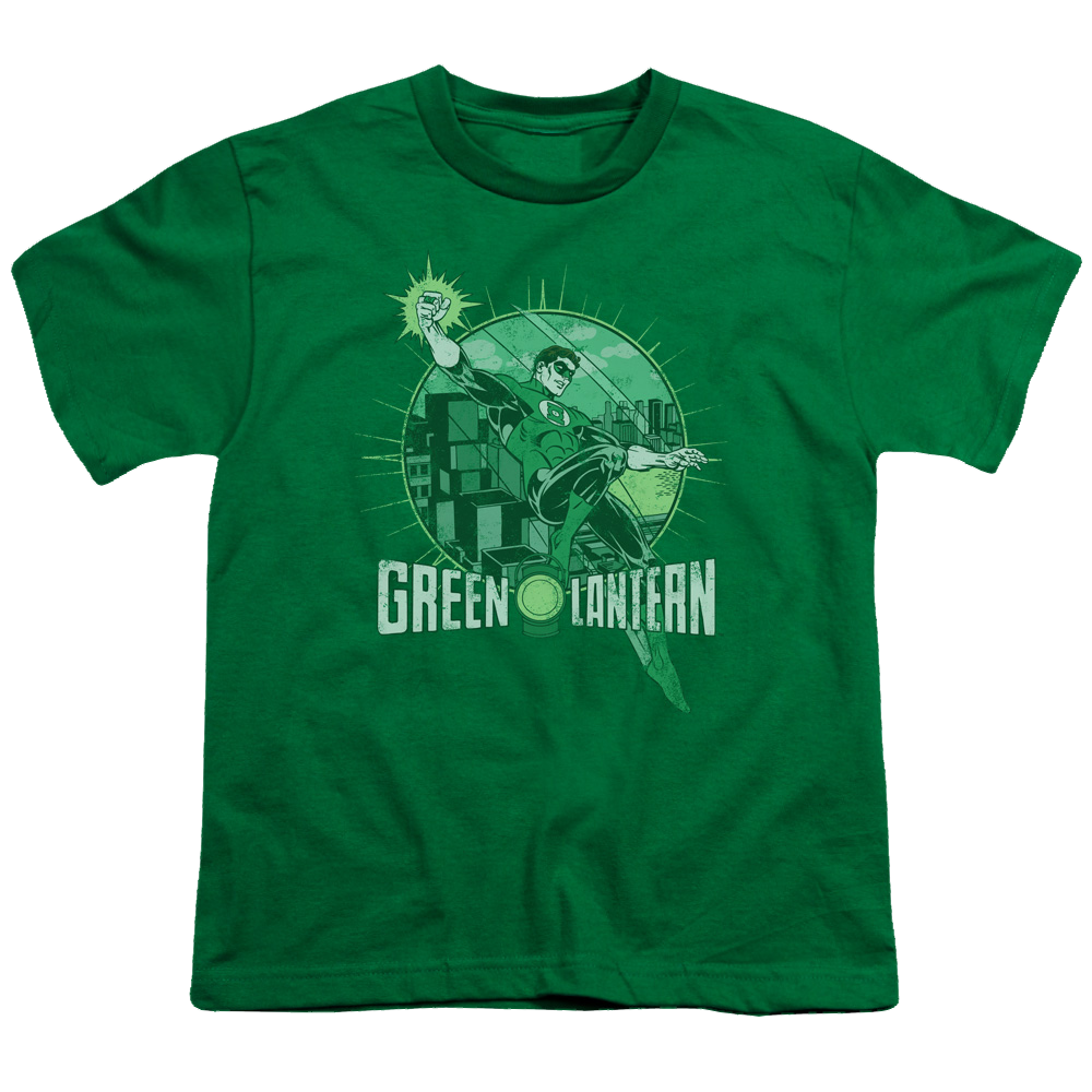 Green Lantern City Power - Youth T-Shirt Youth T-Shirt (Ages 8-12) Green Lantern   