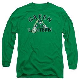DC Comics In Flight - Men's Long Sleeve T-Shirt Men's Long Sleeve T-Shirt Green Lantern   