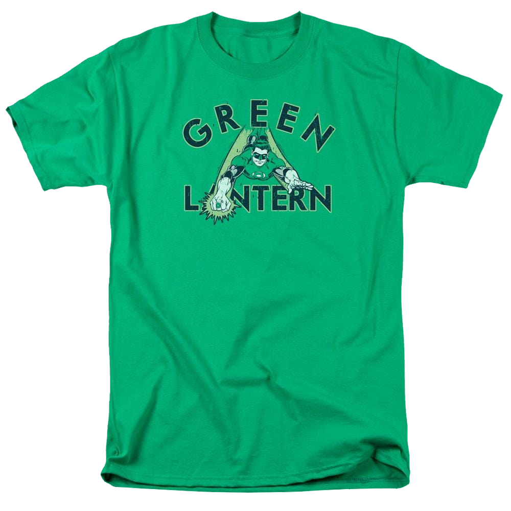 DC Comics In Flight - Men's Regular Fit T-Shirt Men's Regular Fit T-Shirt Green Lantern   