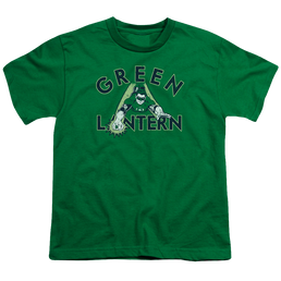 Green Lantern In Flight - Youth T-Shirt Youth T-Shirt (Ages 8-12) Green Lantern   