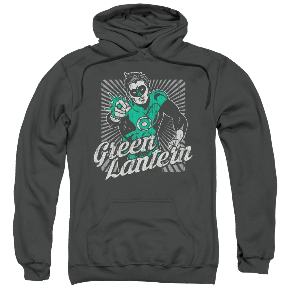 DC Comics Ring Rays - Pullover Hoodie Pullover Hoodie Green Lantern   